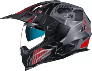 Nexx X.Wed 2 Wild Country Helmet, black-grey-red, Size S, black-grey-red, Size S