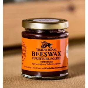 Cambridge Traditional Beeswax Furniture Polish 5 oz Brown