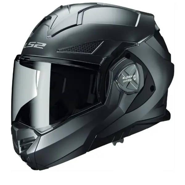 LS2 FF901 Advant X Solid Matt Titanium Modular Helmet Size XS