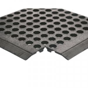 Slingsby Black Rubber Worksafe Mat 312475