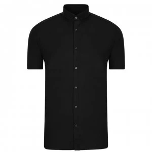 Hugo Boss Empson Short Sleeved Shirt Black Size L Men