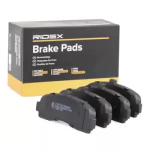 RIDEX Brake pad set 402B0190 Brake pads,Brake pad set, disc brake NISSAN,CHEVROLET,OLDSMOBILE,MICRA II (K11),Trans Sport (U),CUTLASS SUPREME Coupe