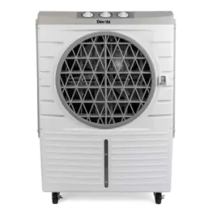 Devola 48L Evaporative Swamp Air Cooler 60 Meters Squared White/Grey - DVCL48P