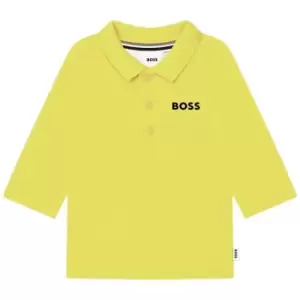 Boss Boss Long Sleeve Polo Infants - Yellow