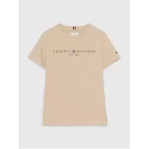 Tommy Hilfiger Children's Essential T Shirt - Beige