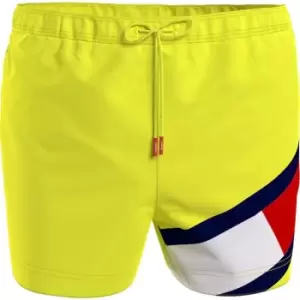 Tommy Hilfiger Flag Swimshorts - Yellow