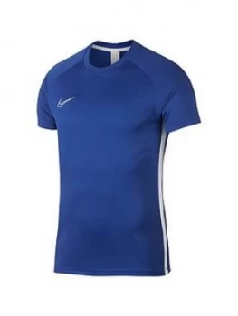 Nike Academy Dry T-Shirt - Blue, Size 2XL, Men