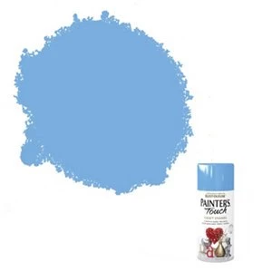 Rust-Oleum Painter's touch Tranquil blue Gloss Multi-surface Decorative spray Paint 150ml