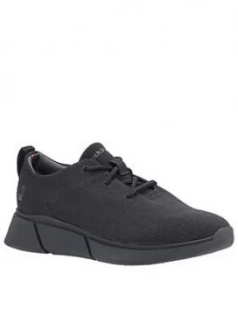 Hush Puppies Makenna Lace Trainers - Black