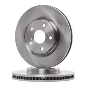 FERODO Brake disc DDF1646 Brake rotor,Brake discs TOYOTA,LEXUS,AURIS (NRE15_, ZZE15_, ADE15_, ZRE15_, NDE15_)