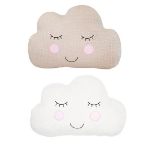 Sass & Belle Sweet Dreams Cloud Decorative Cushion (One Random Supplied)