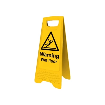 Wet Floor A-Frame Warning Sign - 300 X 620MM