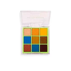 Revolution Neon Heat Eyeshadow Palette Safari Green