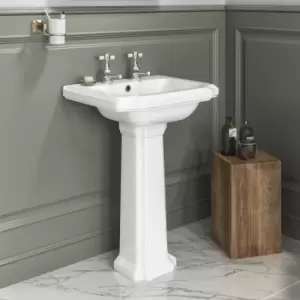 Traditional Pedestal Basin 570mm - Park Royal