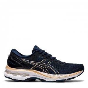 Asics Gel Kayano 27 Running Shoes Ladies - Blue/Gold