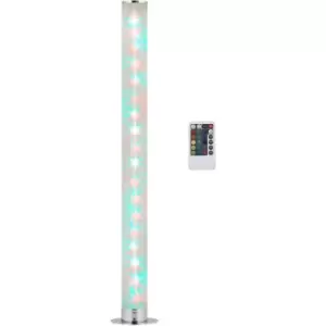 HOMCOM RGB Floor Lamps LED Corner Lamp with Remote Control Mood Lighting - Clear