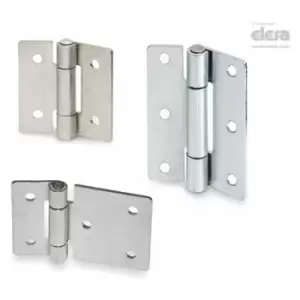 ELESA Thin hinge-GN 136-NI-60-60-B