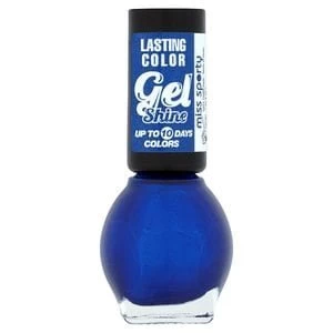 Miss Sporty Lasting Colour Nail Polish Atomic Blue 510 Blue