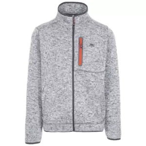 Trespass Mens Bingham Fleece Jacket (3XL) (Grey Marl)