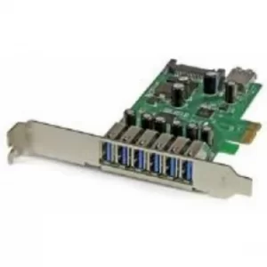 StarTech 7 port Pci Express USB 3.0 Card Standard And Low profile Design