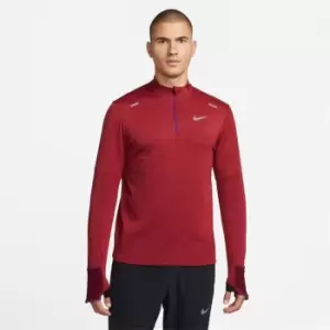 Nike Therma-FIT Repel Element Half-Zip Running Top Mens - Red