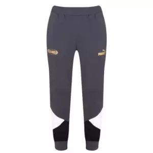 Puma King Fleece Jogging Pants Mens - White