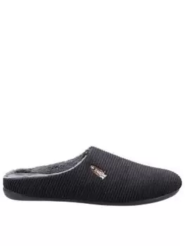 Hush Puppies Hush Puppies Reid Slipper, Black, Size 8, Men