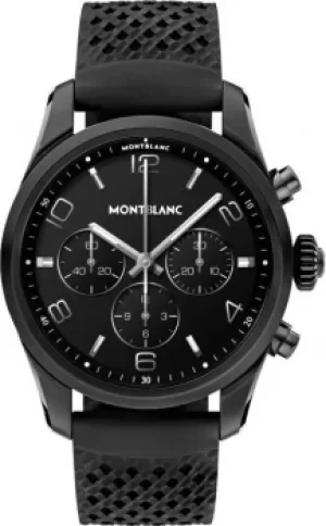 Mont Blanc Watch Summit 2+ Black Steel Smartwatch