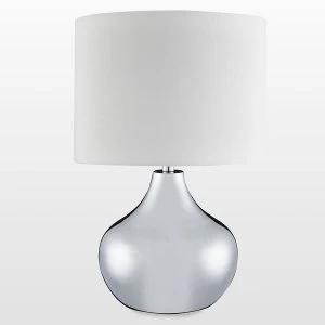 Searchlight Lighting Collection Sania Table Lamp - Chrome