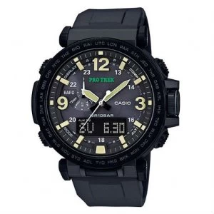 Casio PRO TREK Triple Sensor TOUGH SOLAR Watch PRG 600Y 1 Black