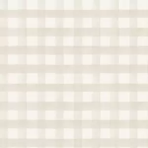 Holden Decor Watercolour Gingham Beige Wallpaper