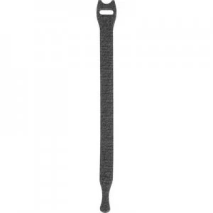 Hook and loop cable tie for bundling Hook and loop pad L x W 200 mm x 12 mm