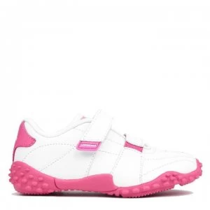 Lonsdale Fulham Infants Trainers - White/Pink