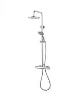 Aqualisa Aqualisa Round Bar Valve Mixer Shower With Drencher