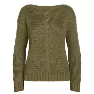 Lauren by Ralph Lauren Brayan Long Sleeve Jumper - Green