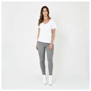 Firetrap Blackseal High Waist Skinny Jeans - Grey