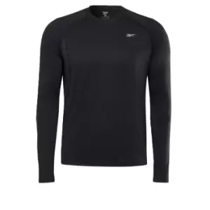 Reebok Running Long-Sleeve Top T-Long-Sleeve Top Mens - Black