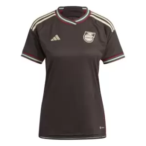 adidas Jamaica Away Jersey 2023 Womens - Brown