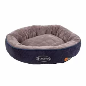 Scruffs Tramps Thermal 50cm Ring Pet Bed - Navy