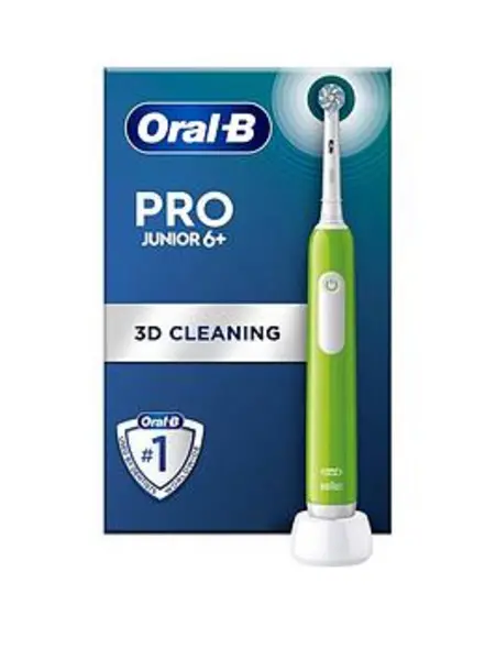 Oral B Pro Junior Green Electric Toothbrush