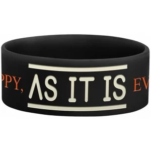 As It Is - Logo Bracelet One Size - Black