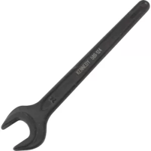 Metric Open Ended Spanner, Single End, Vanadium Steel, 24MM