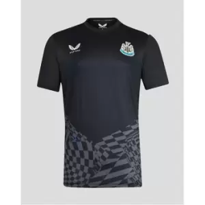 Castore Newcastle United Pre Match T Shirt 2023 2024 Junior - Black