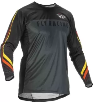 Fly Racing Lite L.E. Speeder Motocross Jersey, black-grey-yellow Size M black-grey-yellow, Size M