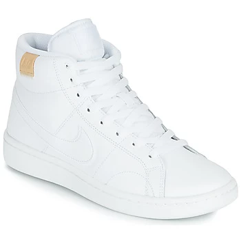 Nike COURT ROYALE 2 MID womens Shoes Trainers in White