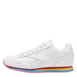 Reebok Royal CL Jog 3 Shoes - Cloud White / Cloud White / Tr