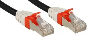 Lindy Cat.6 (A) SSTP / S/FTP PIMF Premium 7.5m networking cable Black