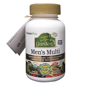 Natures Plus Source of Life Garden Organic Menamp39s Multi Tablets 90 Tablets