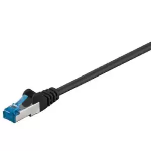 Goobay RJ45 S/FTP CAT 6A Network Cable - 15m - Black