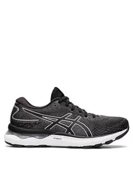 Asics Gel-nimbus Trainer, Black/Silver, Size 7, Women